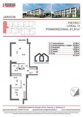 Mieszkanie Sprzedaż Jarocin Zagonowa 7